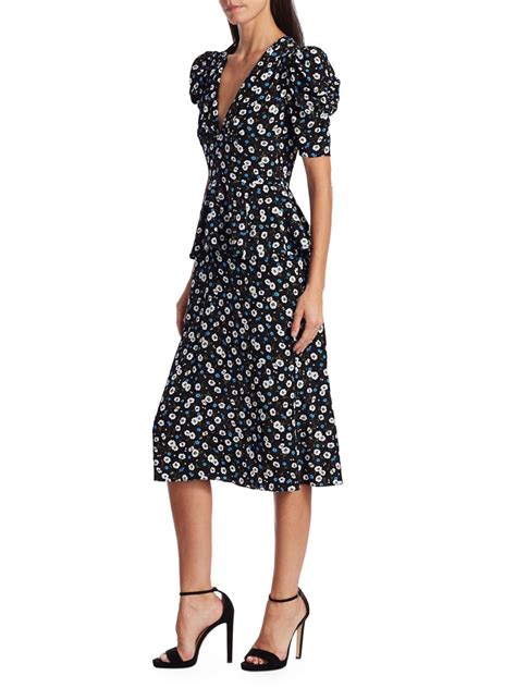 michael kors floral wrap dress|michael kors formal dresses.